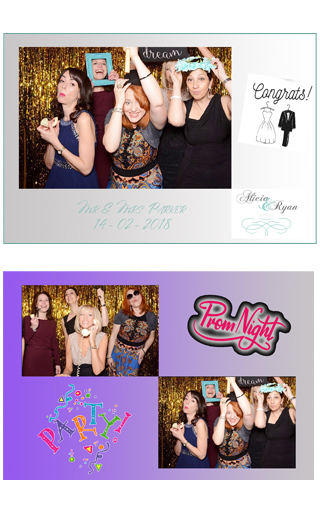 Photo booth hire chichester Premuim layouts